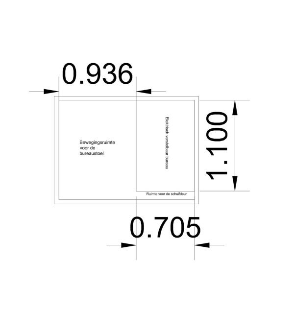 Meetingbox Mercurius | 180 x 130cm | Quality Line - Afbeelding 2