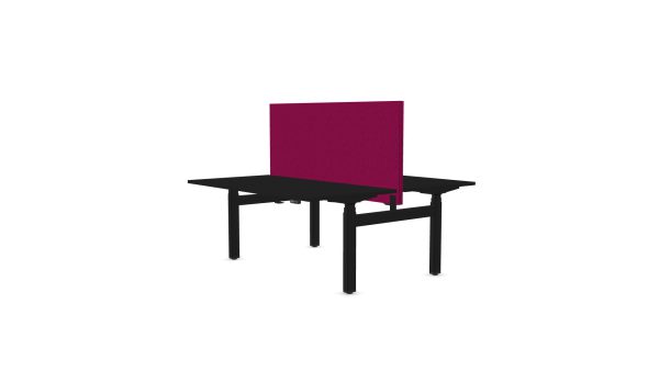 Duo bureau elektrisch zwart -Full black serie - Afbeelding 5