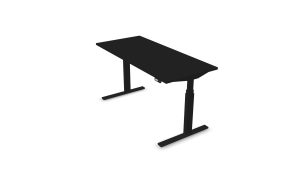 Zit sta bureau zwart elektrisch | Full Black serie