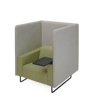 Belstoel Mona met tafel en armlegger