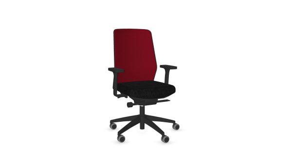 Zwarte bureaustoel Surf | Black edition - Afbeelding 3