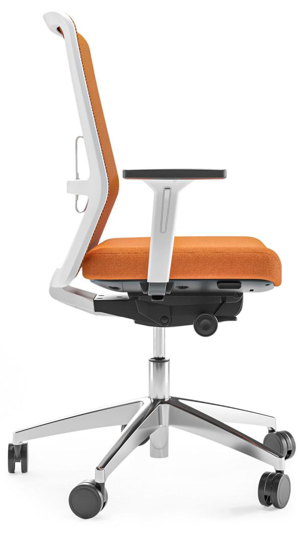 Witte bureaustoel Surf | White edition - Afbeelding 5