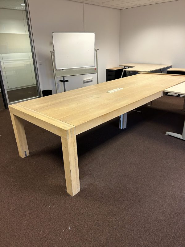 Vergadertafel gebruikt | 360x120cm - Afbeelding 2