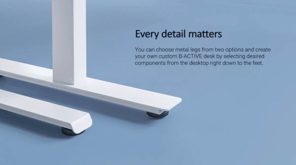 B-Active zit/sta bureau | 140 x 80cm | Houtgroep 1 - Afbeelding 16