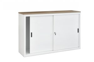 schuifdeurkast met topblad