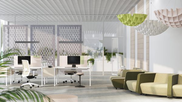 Akoestische roomdivider | Flow - Afbeelding 3