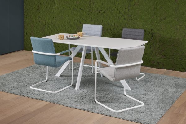 Tafel met spinpoot 200x100cm - Afbeelding 2