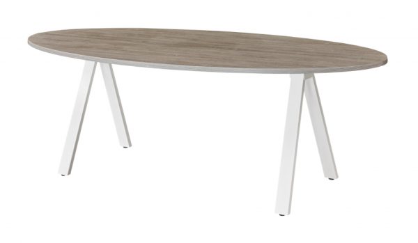 Ovale vergadertafel 220x110cm V220 - Afbeelding 5