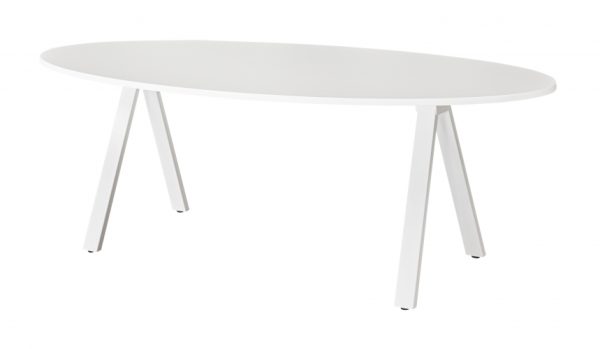 Ovale vergadertafel 220x110cm V220 - Afbeelding 4