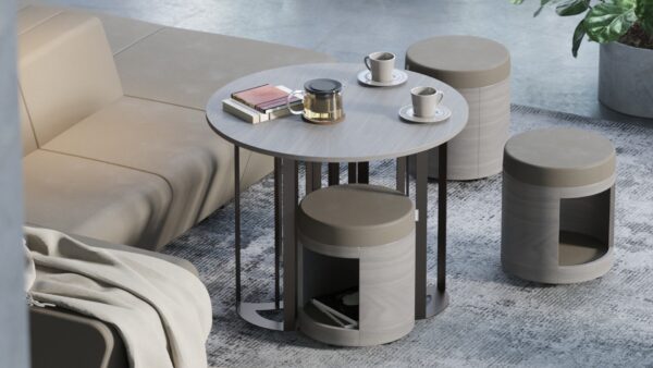 Zoozoo koffietafel | Ø 60cm - Afbeelding 2