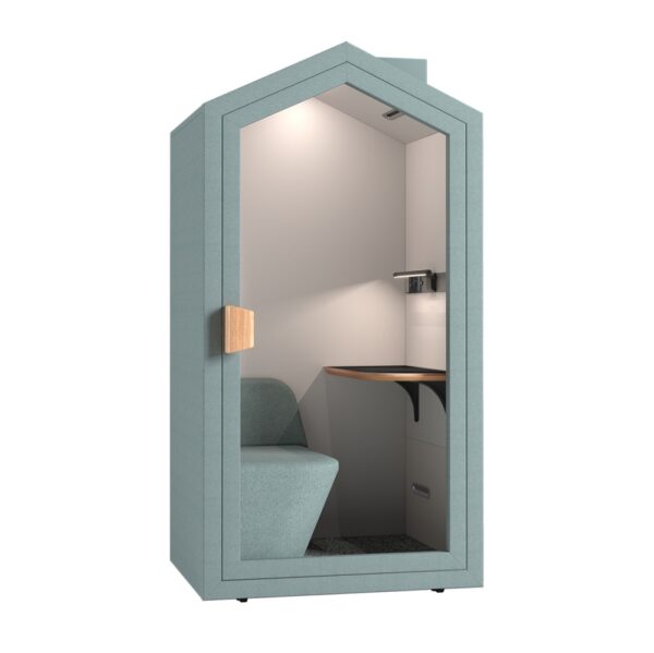 Akoestische stiltewerkplek Silent Box - Afbeelding 2