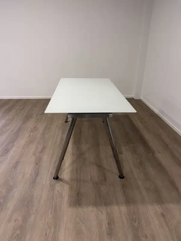 Gebruikte bureau IKEA Galant met glas - Afbeelding 3