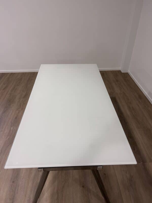 Gebruikte bureau IKEA Galant met glas - Afbeelding 4