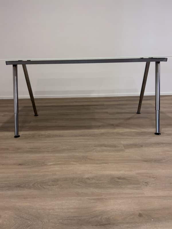 Gebruikte bureau IKEA Galant met glas - Afbeelding 6