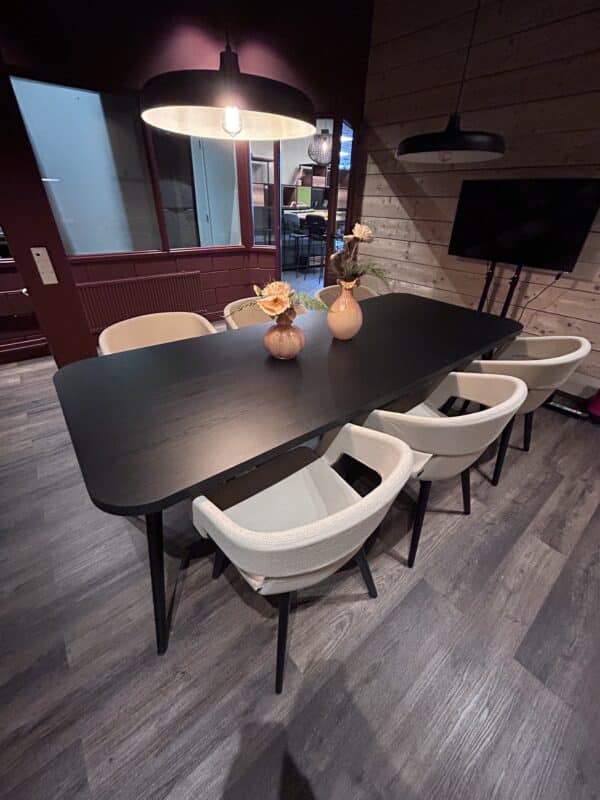 Vergadertafel met ronde hoeken 274x100cm - Afbeelding 2