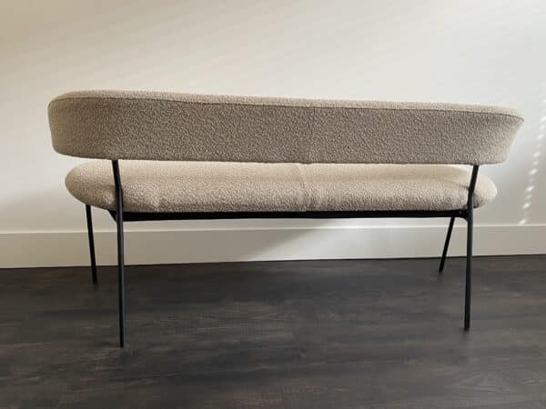 Gebruikte eetkamerbank Luka | Taupe - Afbeelding 2