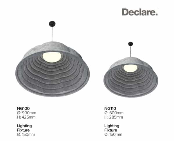 Akoestische hanglamp Topolight - Afbeelding 6