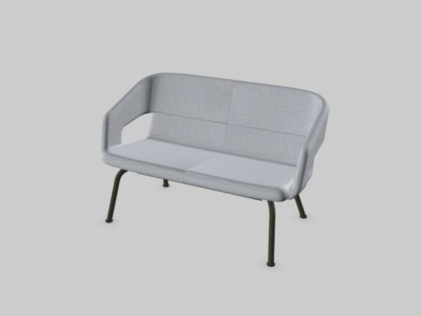 Vergader/loungestoel Twist&Sit stalen 4-poots - Afbeelding 11