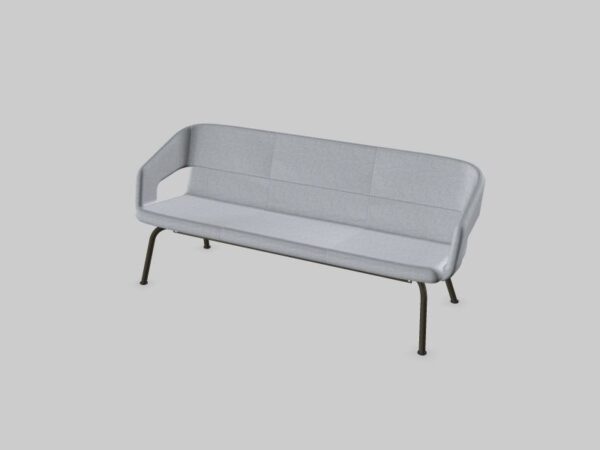Vergader/loungestoel Twist&Sit stalen 4-poots - Afbeelding 12