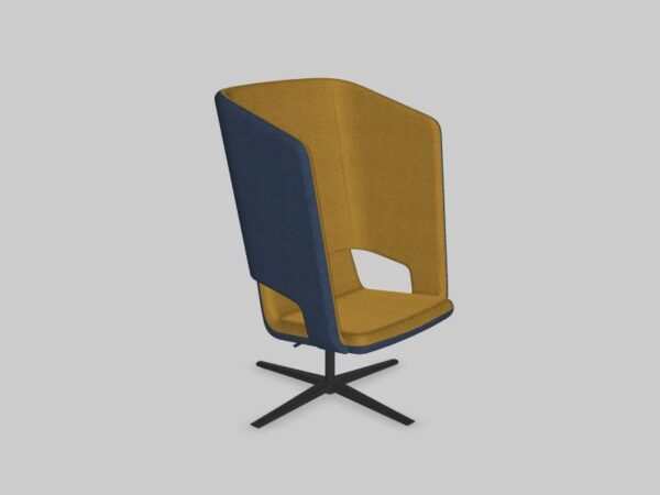 Belstoel Twist&Sit aluminium 4-sterframe - Afbeelding 2