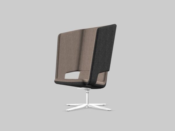 Belstoel Twist&Sit aluminium 4-sterframe - Afbeelding 3