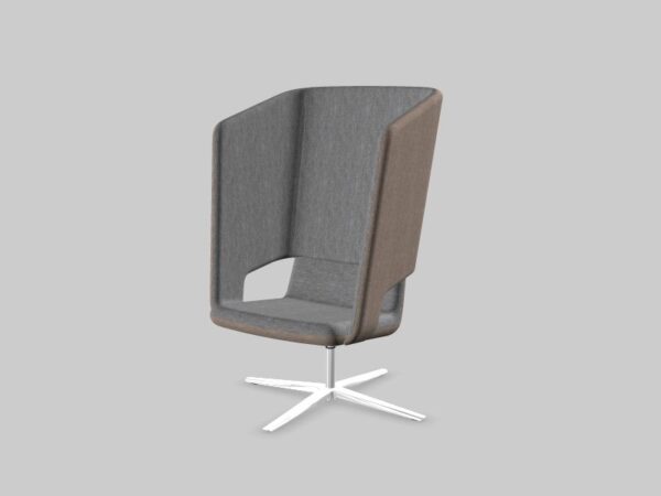 Belstoel Twist&Sit aluminium 4-sterframe - Afbeelding 4