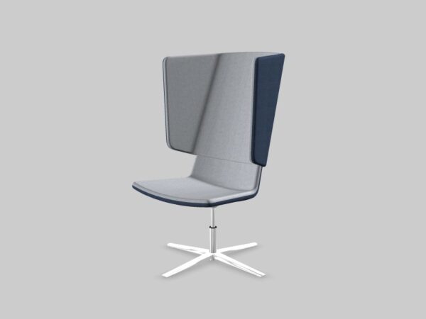 Bel/loungestoel Twist&Sit aluminium 4-sterframe - Afbeelding 2