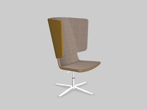 Bel/loungestoel Twist&Sit aluminium 4-sterframe - Afbeelding 7