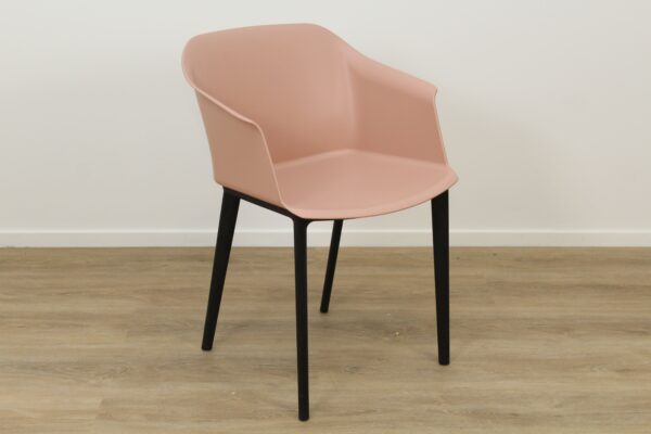 Polytone roze 4 poots zijkant