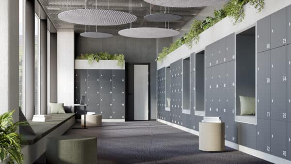 Lockerkast met elektronisch slot 270x50x182cm Choice - Afbeelding 4