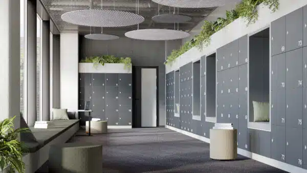 Lockerkast met elektronisch slot 270x50x182cm Choice - Afbeelding 4