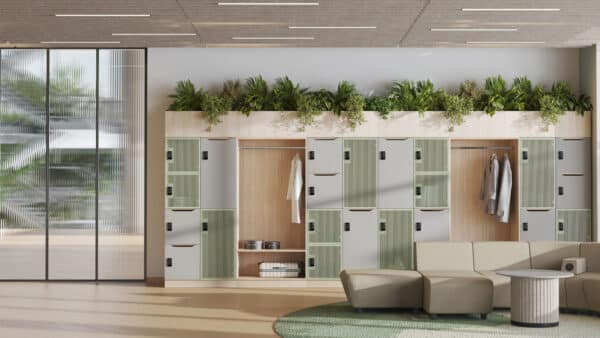 Lockerkast met elektronisch slot 270x50x182cm Choice - Afbeelding 5