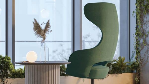 Loungestoel met hoge rug Sandie - Afbeelding 6