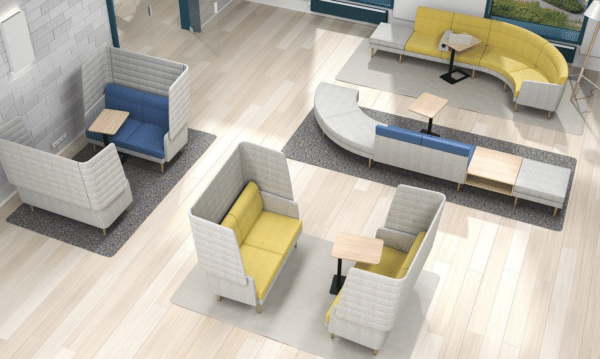 Loungestoel met lage rug Arcipelago - Afbeelding 4