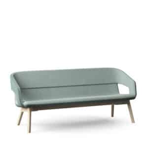Bank Twist&Sit Soft 196 x 82cm houten onderstel
