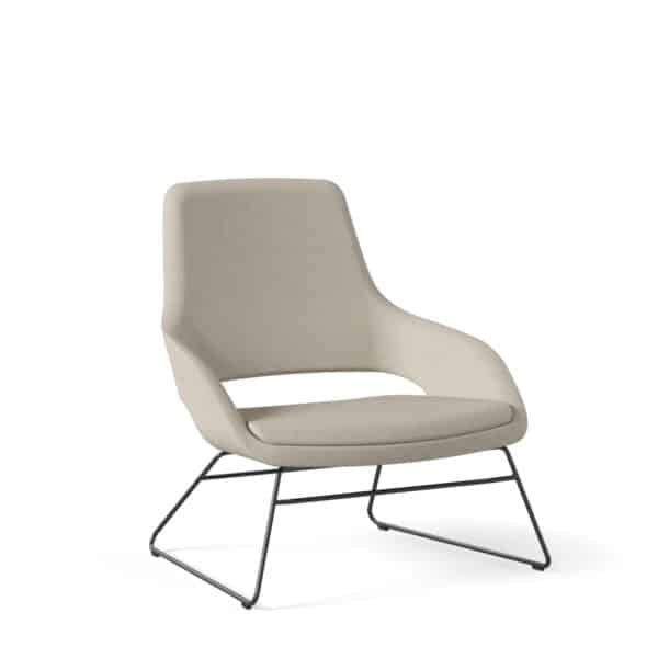 Loungestoel met lage rug Sandie - Afbeelding 2