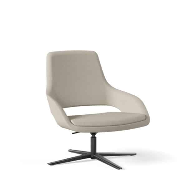 Loungestoel met lage rug Sandie - Afbeelding 3