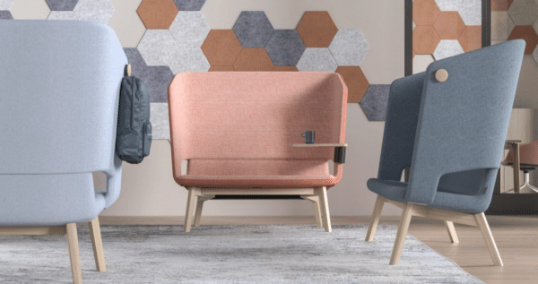 Bank met hoge rug 140x128cm Twist&Sit Soft - Afbeelding 2