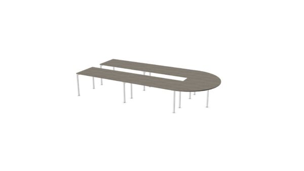 U-vorm vergadertafel 420x200cm Nova-U - Afbeelding 5