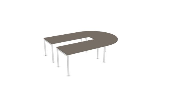 U-vorm vergadertafel 260x200cm Nova-U - Afbeelding 4