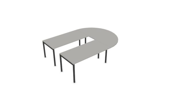 U-vorm vergadertafel 260x200cm Nova-U - Afbeelding 2