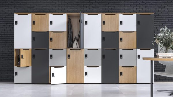 Lockerkast met elektronisch slot 270x50x182cm Choice - Afbeelding 7