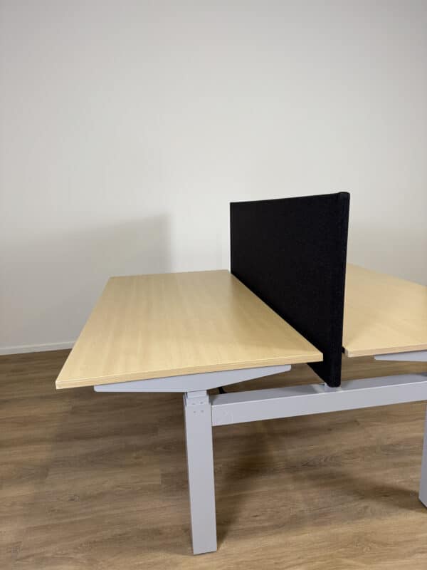 Gebruikt elektrisch duo-bureau 160x80cm | GD01 - Afbeelding 3