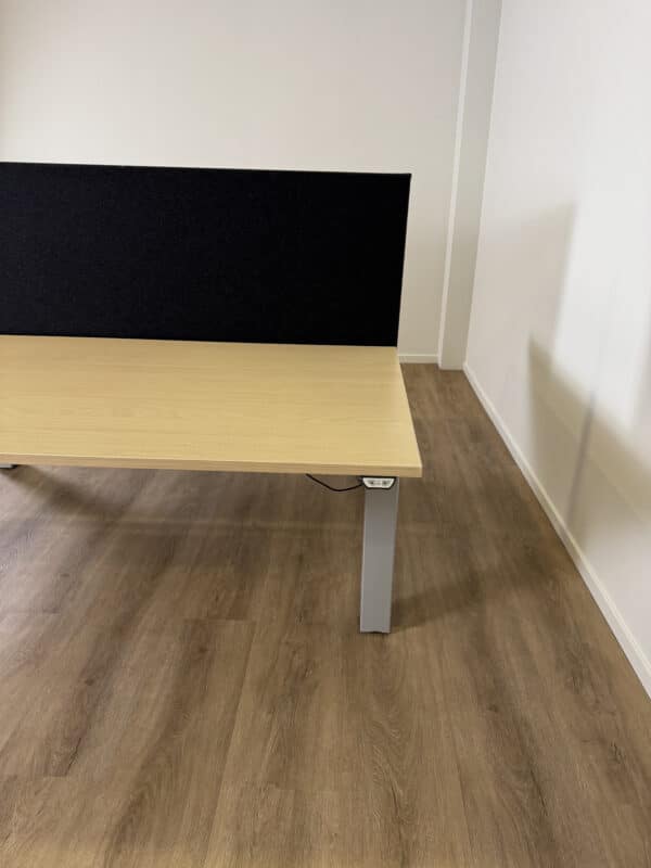 Gebruikt elektrisch duo-bureau 160x80cm | GD01 - Afbeelding 8