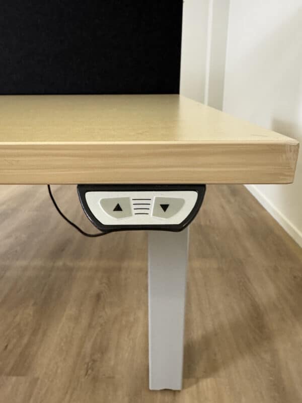 Gebruikt elektrisch duo-bureau 160x80cm | GD01 - Afbeelding 7