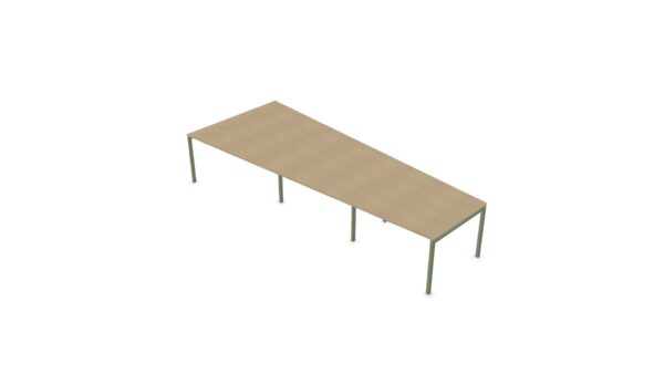 Nova Trapezium Vergadertafel 390x100/160x74cm - Afbeelding 3