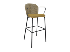 Rondo barkruk met 4-pootsframe HRO1232