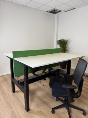 Gebruikt elektrisch duo-bureau Markant 160x80cm | GD02