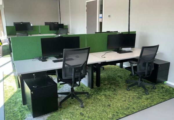 Gebruikt elektrisch duo-bureau Markant 160x80cm | GD02 - Afbeelding 3