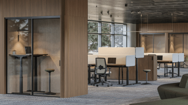 Q-Active zit/sta bureau | 180 x 80cm | Houtgroep 1 - Afbeelding 16